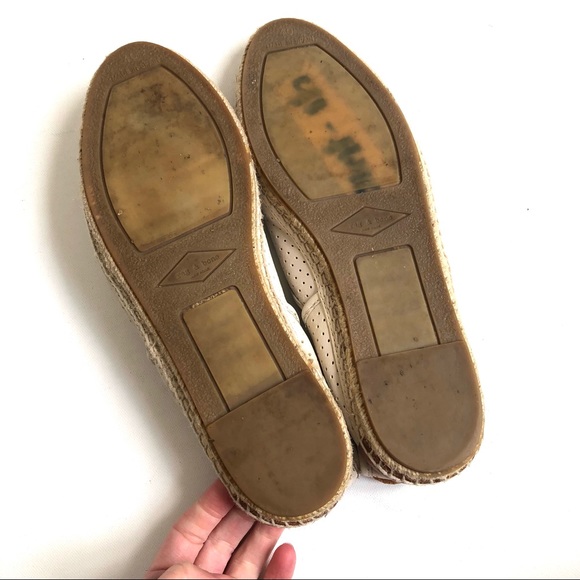 Rag & Bone Georgie Perforated Leather Espadrille - Picture 6 of 9